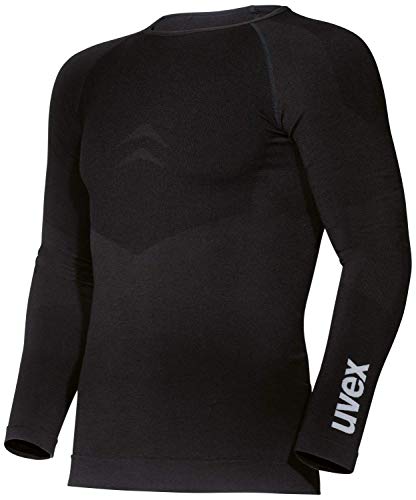 Uvex 88301 Seamless Funktions-Unterhemd - Männer-Shirt Lang - Schw. - 3XL/4XL von Uvex