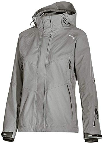 Uvex ADA 17497 Windjacke - Frauen-Regenjacke mit Kapuze - Grau - S von Uvex