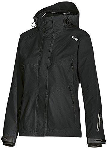 Uvex ADA 17498 Windjacke - Frauen-Regenjacke mit Kapuze - Schwarz - M von Uvex