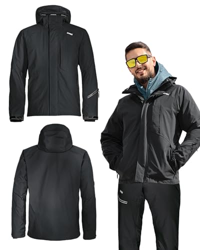 Uvex ADA 17500 Windjacke - Männer-Regenjacke mit Kapuze - Schwarz - L Uvex ADA 17500 Windjacke - Männer-Regenjacke mit Kapuze - Schwarz - L von Uvex