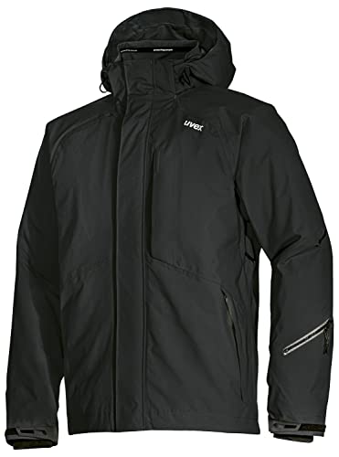 Uvex ADA 17500 Windjacke - Männer-Regenjacke mit Kapuze - Schwarz - S von Uvex