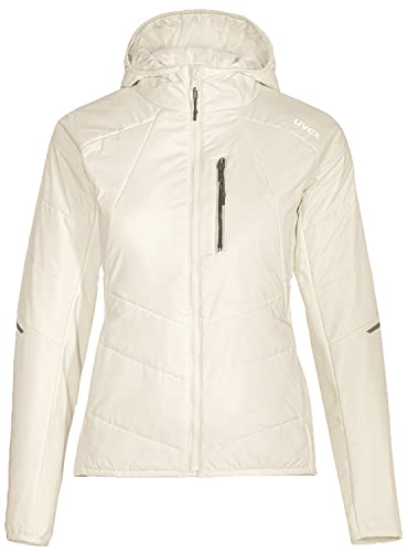 Uvex ADA 17502 Thermojacke - Frauen-Innenjacke mit Kapuze - Weiß - L von Uvex