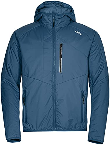 Uvex ADA 17503 Thermojacke - Männer-Innenjacke mit Kapuze - Dunkelblau - L von Uvex