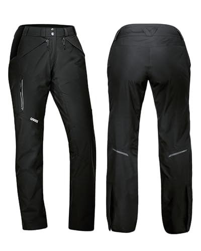 Uvex ADA 17505 Outdoorhose - Frauen-Regenhose mit Mesh-Futter - Schwarz - 38 von Uvex