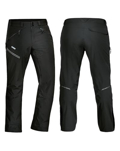 Uvex ADA 17506 Outdoorhose - Männer-Regenhose mit Mesh-Futter - Schwarz - 50 von Uvex