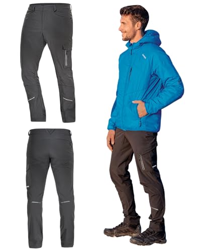 Uvex ADA 17508 Outdoorhose - Männer-Wanderhose mit Mesh-Futter - Grau - 56 von Uvex