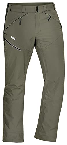 Uvex ADA 17581 Outdoorhose - Männer-Regenhose mit Mesh-Futter - Grau - 46 von Uvex