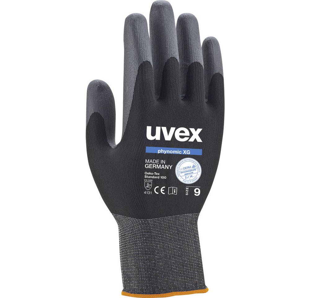 Uvex Arbeitshandschuhe uvex phynomic XG 6007006 Polyamid Arbeitshandschuh Größe (Handschuhe): von Uvex