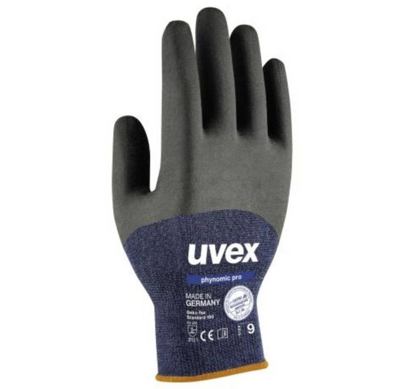 Uvex Arbeitshandschuhe uvex phynomic pro 6006211 Polyamid Arbeitshandschuh Größe (Handschuhe) von Uvex