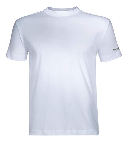 Uvex Basic 88162 Herren-Arbeitsshirt - Weiße Männer-T-Shirt M von Uvex