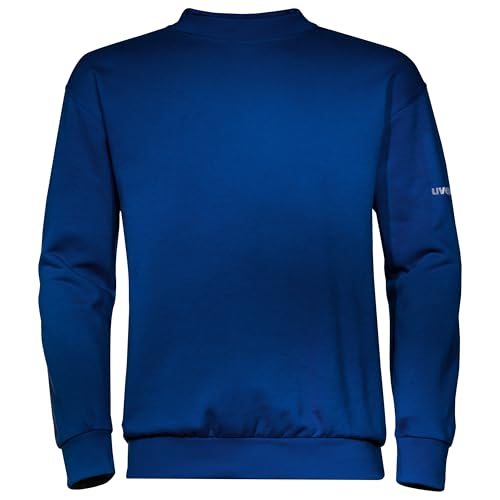 Uvex Basic Sweatshirt - Herren-Arbeitspullover - Arbeitskleidung - blau - Größe XL von Uvex