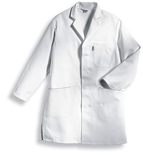 Uvex He-Mantel 414 100% BW 300g/m D48/50 Weiß von Uvex