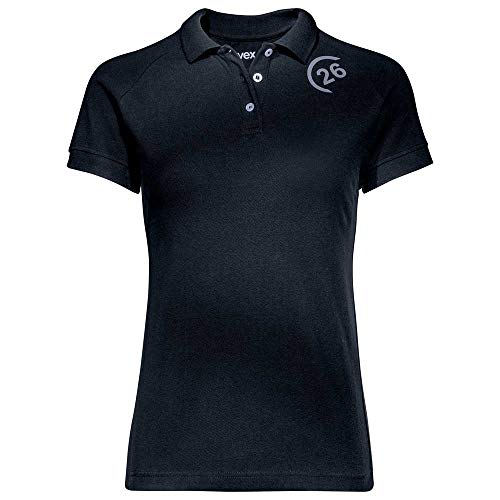 Uvex K26 Damen-T-Shirt - Schwarze Frauen-Poloshirt XL von Uvex