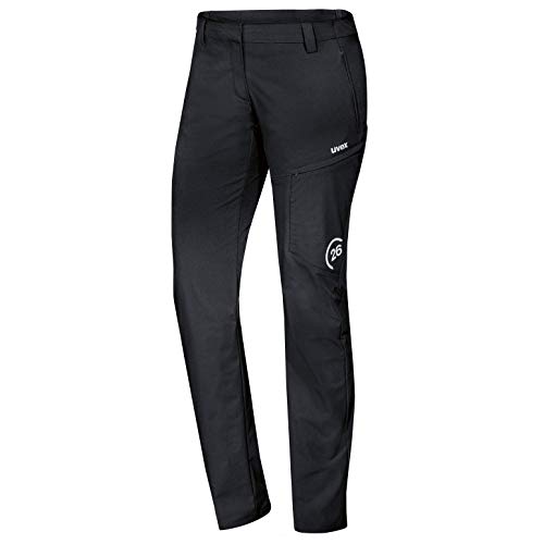 Uvex Kollektion 26 Damen-Arbeitshose - Schwarze Frauen-Langhose mit Vielfältige Taschen 38 von Uvex