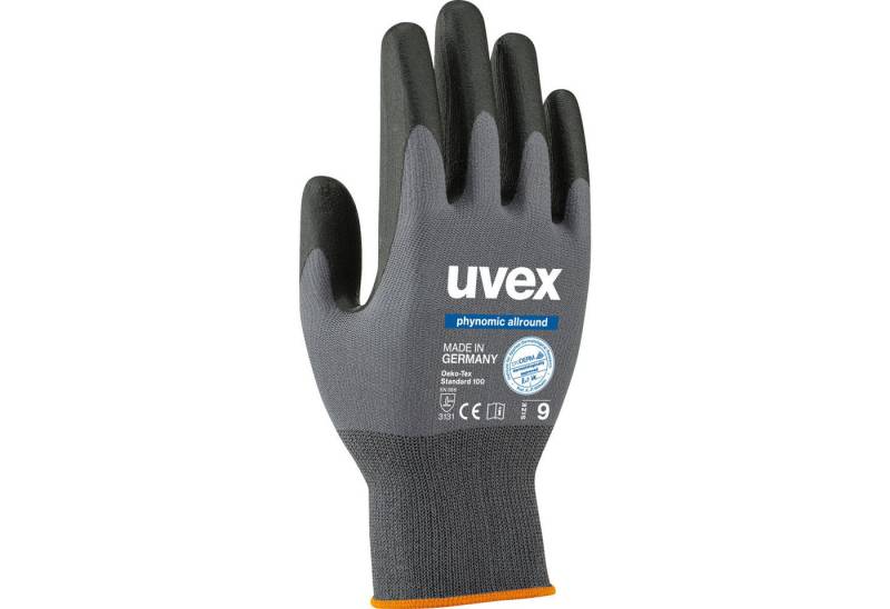 Uvex Nitril-Handschuhe Arbeitshandschuh phynomic allround 6004909 Gr.9 1 Paar von Uvex