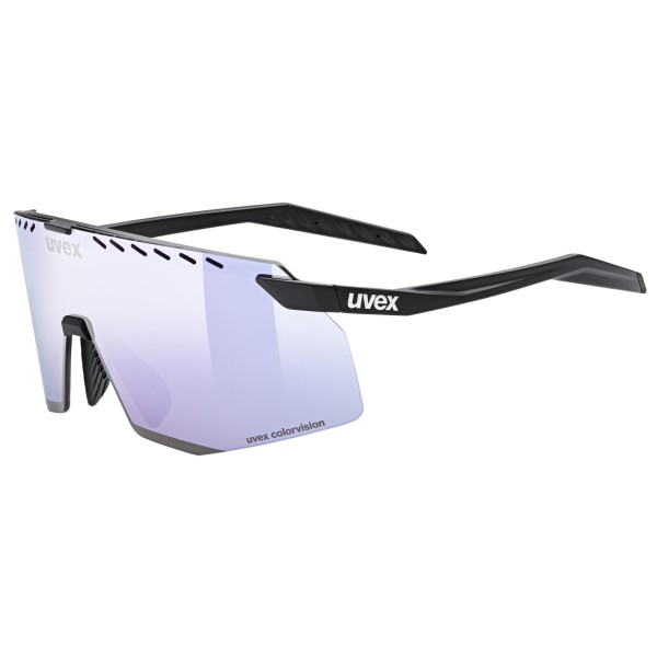 Uvex - Pace Stage CV Mirror Cat. 3 - Fahrradbrille Gr One Size lila;weiß/gelb von Uvex