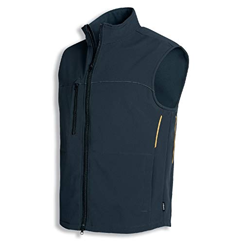 Uvex Perfect Arbeitsweste - Softshell-Weste f. Herren - Schwarz - Gr 52/54 von Uvex