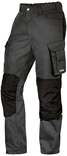 Uvex Perfexxion Premium 3852 Herren-Arbeitshose - Graue Männer-Cargohose 58 von Uvex
