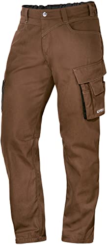 Uvex Perfexxion Basic 3853 Herren-Arbeitshose - Braune Männer-Cargohose - 52 von Uvex