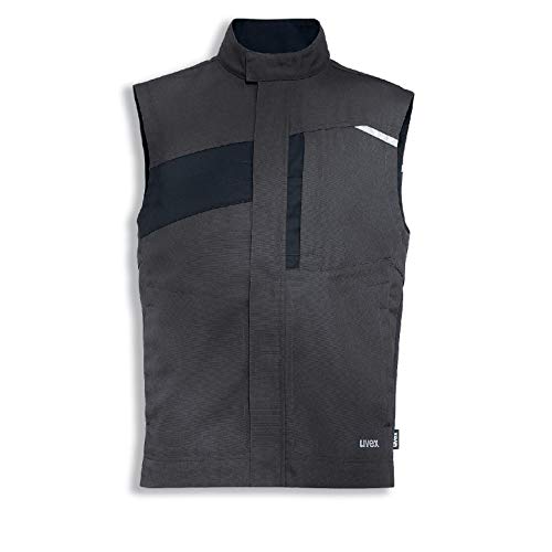 Uvex Perfexxion Arbeitsweste - Sicherheits-Weste f. Herren - Grau - Gr L von Uvex