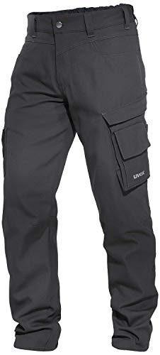Uvex Perfexxion Basic 3853 Herren-Arbeitshose - Graue Männer-Cargohose - 54 von Uvex