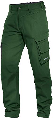 Uvex Perfexxion Basic 3853 Herren-Arbeitshose - Grüne Männer-Cargohose 27 von Uvex