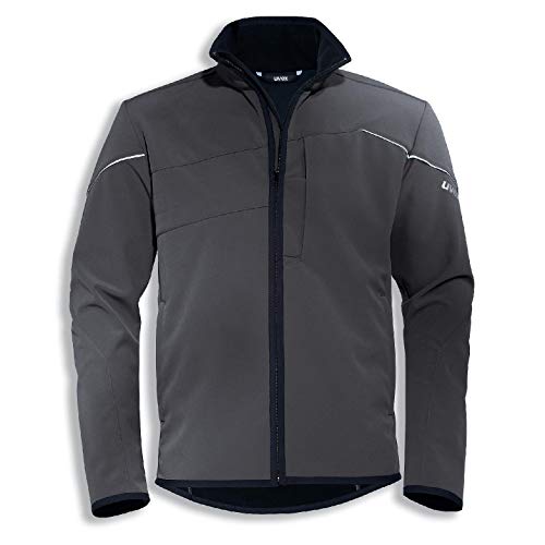 Uvex Perfexxion Arbeitsjacke - Softshell-Jacke f. Herren - Grau - Gr L von Uvex