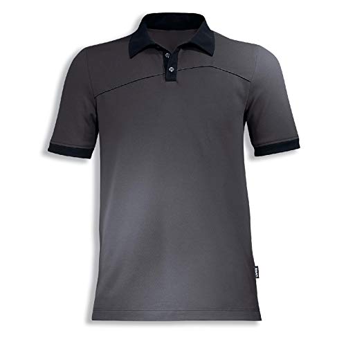 Uvex Perfexxion Herren-Arbeitsshirt - Dunkelgraues Männer-Poloshirt - Moderner Schnitt S von Uvex