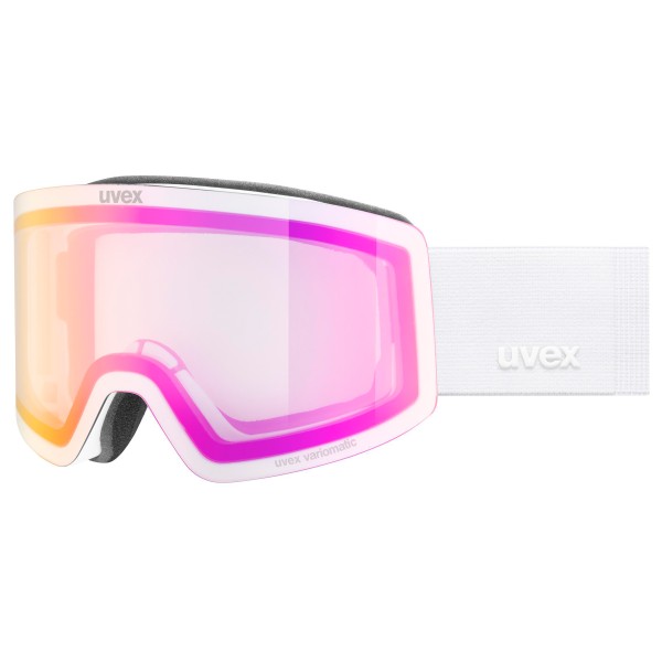 Uvex - Provoqe V S0-2 (VLT 23-82%) - Skibrille rosa/weiß von Uvex