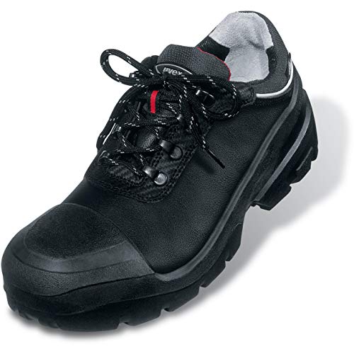 Uvex Quatro Pro Arbeitsschuhe - Sicherheitsschuhe S3 SRC - Schwarz, Größe:41 von Uvex