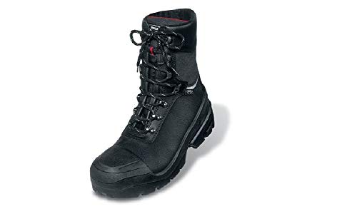 Uvex Quatro Pro Arbeitsschuhe - Sicherheitsstiefel S3 CI SRC - Schwarz, Größe:45 von Uvex