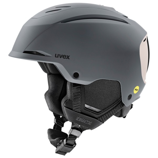 Uvex - Resolution Mips - Skihelm Gr 59-61 cm grau von Uvex