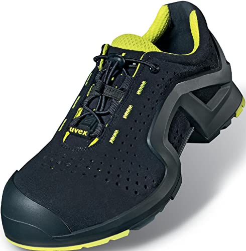 Uvex Sicherheitshalbschuh/Arbeitsschuh 8514 S1P, Schwarz/Lime, 35 EU von Uvex