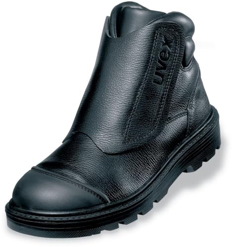 Uvex Sicherheitsschuh/Stiefel Origin Sicherheitsstiefel S2 SRC 84639 Schwarz-42 (Weite 11) von Uvex