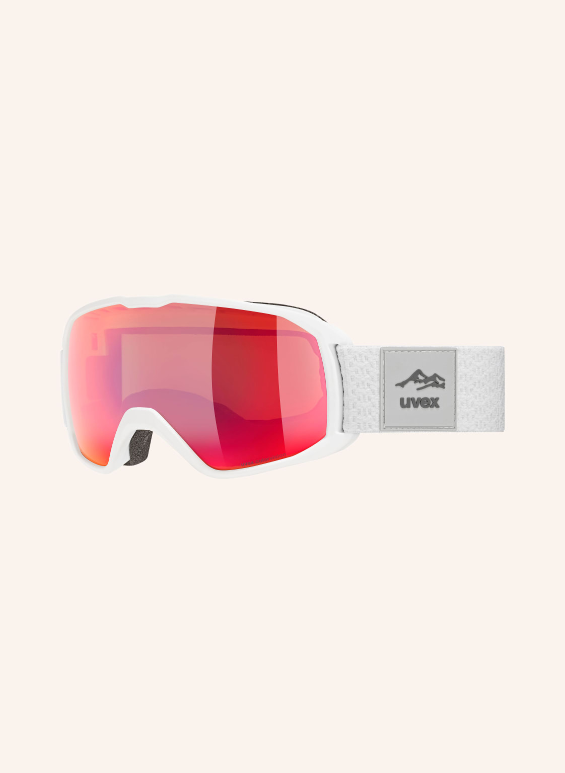 Uvex Skibrille Xcitd Cv weiss von Uvex