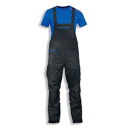 Uvex Suxxeed Arbeitshose - Sicherheits-Latzhose f. Herren - Grau - Gr 56 von Uvex