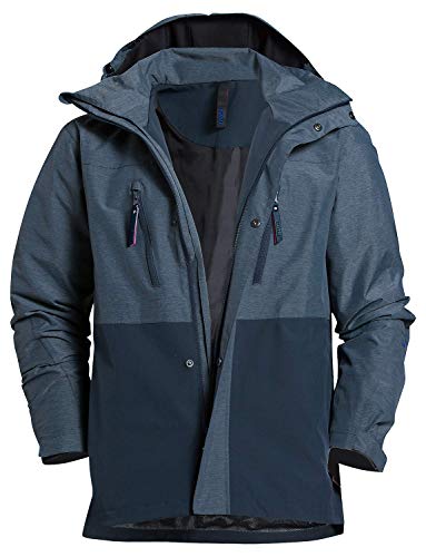 Uvex Suxxeed 7408 - Wetter- & Windjacke für Arbeit & Freizeit - Nachtblau - Gr. 2XL von Uvex