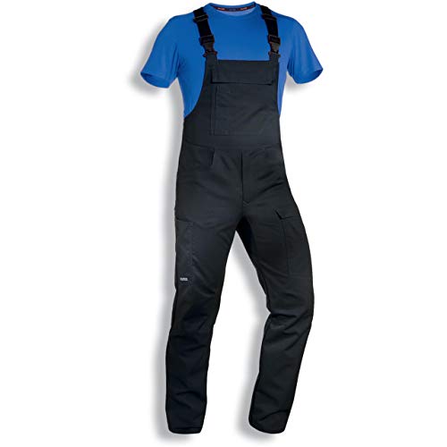 Uvex Suxxeed Basic 7452 Herren-Arbeitshose - Dunkelgraue Männer-Latzhose 32 von Uvex