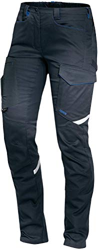 Uvex Suxxeed Schwarze Frauen-Arbeitshose - Slim Fit Bundhose 38 von Uvex