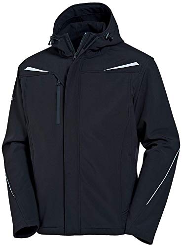 Uvex Synexxo Arbeitsjacke - Softshell-Jacke f. Herren - Schwarz - Gr 3XL von Uvex