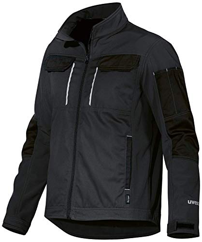 Uvex Tune-up Männer-Softshelljacke - Jacke für die Arbeit - Schwarz - XL von Uvex