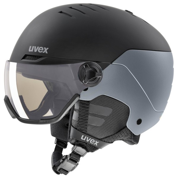 Uvex - Wanted Visor Pro V - Skihelm Gr 58-61 cm grau von Uvex