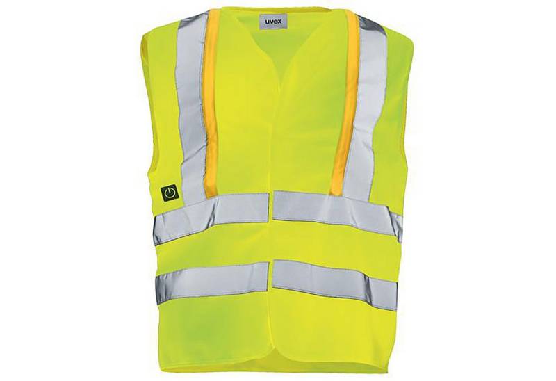 Uvex Warnweste protection flash gelb, warngelb von Uvex