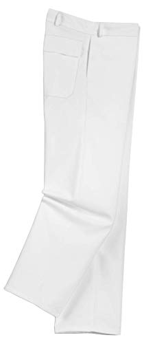 Uvex Whitewear Herren-Bundhose 89321 - Weiße Arbeitshose mit Vielen Taschen - Perfekt für Lackierer, Maler und Tapezierer - Arbeitsbundhose aus 65% Baumwolle für Männer - Weiß - Größe 56 von Uvex