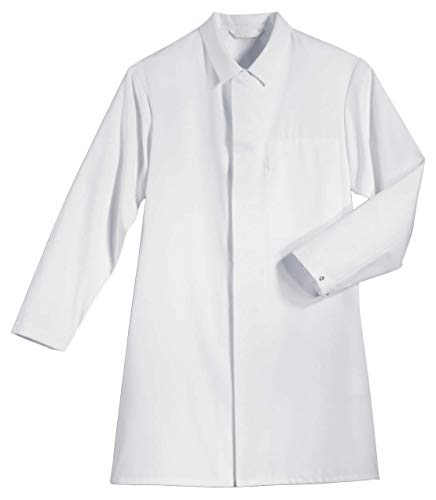 Uvex Whitewear 473 Herren-Laborkittel - Arztkittel aus 35% Baumwolle - Gr S von Uvex