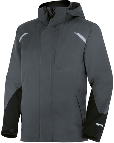 Uvex suXXeed Craft 3in1 Wetterjacke - Herren Arbeitsjacke mit Reflexdetails - wasserabweisend & atmungsaktiv Uvex suXXeed Craft 3in1 Wetterjacke - Herren Arbeitsjacke mit Reflexdetails - wasserabweisend & atmungsaktiv von Uvex