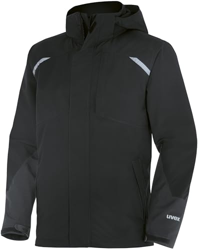 Uvex suXXeed Craft 3in1 Wetterjacke - Herren Arbeitsjacke mit Reflexdetails - wasserabweisend & atmungsaktiv von Uvex