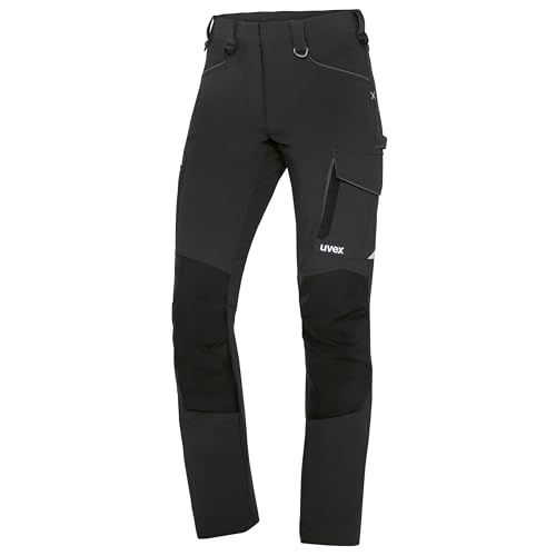 Uvex suXXeed Craft Damen Cargohose - Frauen Arbeitshose mit 4-Wege-Stretch - Cordura® verstärkt - mit Kniepolstertaschen von Uvex