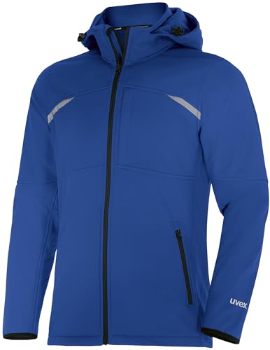 Uvex suXXeed Craft Softshelljacke - Herren Arbeitsjacke mit ergonomischer Passform - wasserdicht 8.000 mm - mit Kapuze - Größe 6XL Uvex suXXeed Craft Softshelljacke - Herren Arbeitsjacke mit ergonomischer Passform - wasserdicht 8.000 mm - mit Kapuze - Größe 6XL von Uvex