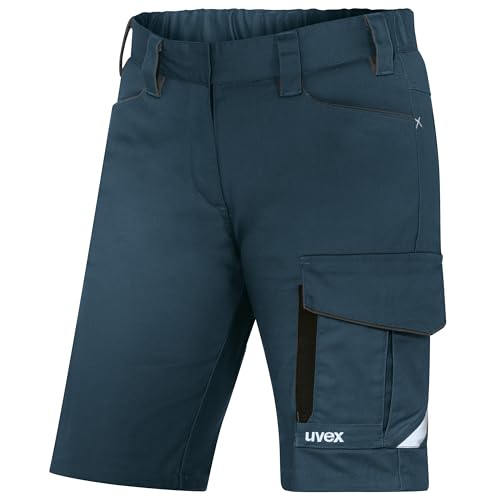 Uvex suXXeed Industry Damen Bermuda - Arbeitsshorts mit Stretch - Kurze Arbeitshose für Frauen - Größe 38 von Uvex